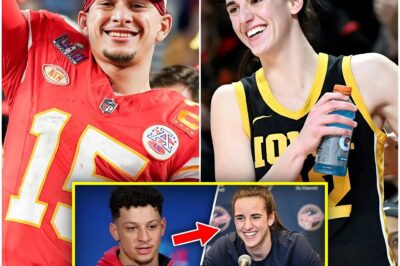 Caitlin Clark Faces Intense Wave of Criticism — But Patrick Mahomes Unexpectedly Defends Her, Delivering a Shocking Statement That Silences the Public!