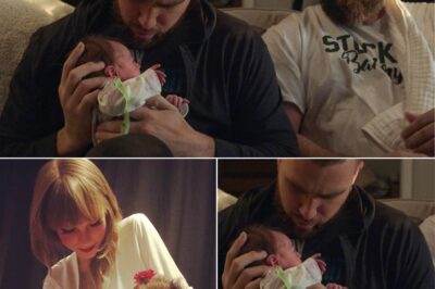 Taylor Swift visited Travis Kelce’s newborn niece, Finnley, with a thoughtful gift. Her gentle and affectionate gesture toward the baby not only melted everyone’s hearts but also sparked rumors that the “pop queen” is starting to think about children and a long-term future with Kelce.