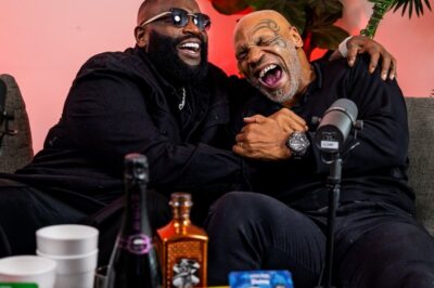Billionaire Rick Ross expressed his gratitude to his close friend Mike Tyson with a cake shaped like a Rolls-Royce Cullinan