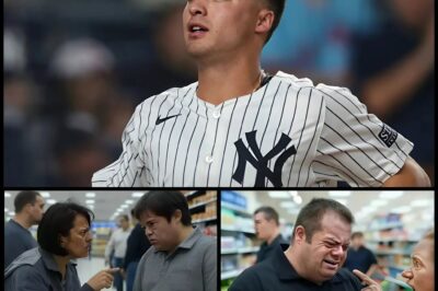 Rude Woman Insults Supermarket Worker with Down Syndrome – Anthony Volpe of New York Yankees Steps In and Teaches Her a Lesson She Won’t Forget, Leaving Fans Moved by His Priceless Gift!