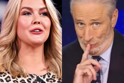 Jon Stewart Messed With The Wrong Woman — Karoline Leavitt’s Funny But Savage Comeback Has The Internet Laughing Out Loud! He tried to be clever… she was even cleverer. One short reply from Karoline turned the whole joke back on him — and now everyone’s loving it!
