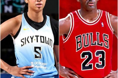 “We have very similar playing styles” – Angel Reese compares her game to Michael Jordan, while making 8 shocking statements by Caitlin Clark that sparked controversy.