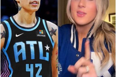 Riley Gaines laid into Brittney Griner for kneeling during the National Anthem. “You don’t have to sing or anything, but you need to show some respect for the country that saved you from a Russian Gulag”