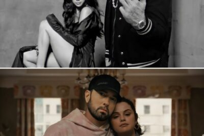 No one saw it coming—Eminem and Selena Gomez, two artists who live on opposite sides of the music universe, teaming up for a song that hits like a punch to the chest. Stars Fade Out (And We Will Too) isn’t just a duet—it’s an emotional storm, where Eminem’s raw, unfiltered verses crash into Selena’s ghostly, soul-soaked vocals. The result? A track that doesn’t just play—it lingers. It tells the hard truth about fame: that it burns bright, then disappears without warning. Fans were floored, the music world rattled—because when two legends from different lanes collide like this, you don’t just hear it. You feel it.