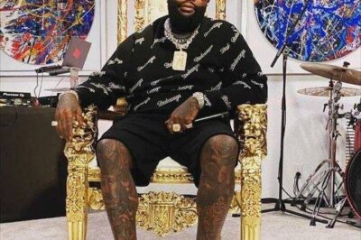 Rick Ross swapped out all the chairs in his mansion for gold-plated ones, bring a royal touch to his lifestyle