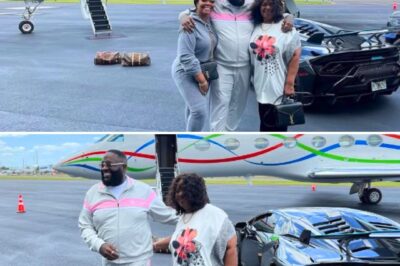 Rick Ross used a private plane to fly his mother to Italy to celebrate her 73rd birthday and give her luxurious gifts