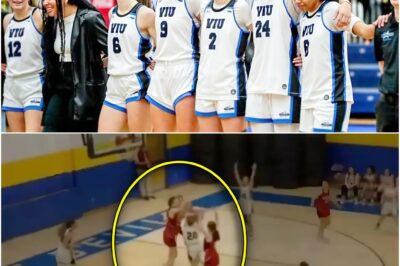 After refusing to play against transgender athletes, the high school girls’ basketball team sparks a national debate with the statement, “It’s Not Right.”