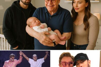 Elton John visited Eminem’s grandchild, had a small get-together with Hailie Jade, and showed his affection for Eminem after Stan’s performance. He also gave Eminem’s grandchild a fun British name