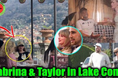 Sabrina Carpenter & Taylor Swift, Travis Kelce Intensely Chat Over Breakfast By Lake Como in Italy On Saturday, March 29th, a serene morning by Lake Como, Italy, became the setting for a rare and special moment as singer Taylor Swift, promising young artist Sabrina Carpenter, and NFL star Travis Kelce shared a casual yet intense conversation over breakfast
