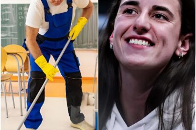 Caitlin Clark Discovers Her High School Janitor Still Working at 80 – Her Next Move Stuns Everyone!