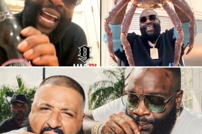 Rick Ross showed off his skills in the kitchen when he bought ’10 pounds of king crab’ to treat DJ Khaled to a full meal