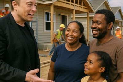 Elon Musk Invests $50 Million in Building Homes for Low-Income Families, Empowering Communities