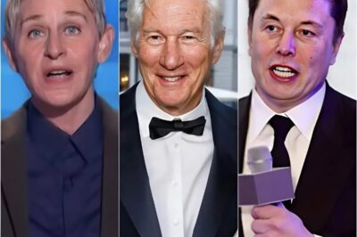 BREAKING: Richard Gere And Ellen Degeneres Flee In Panic To Italy After Elon Musk Utters 8 Sh0cking Words That Have Shaken The Elite