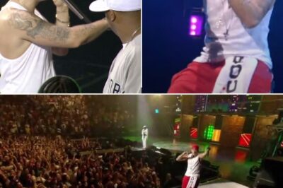 Eminem’s High-Energy Performance of “Git Up” Live from New York City