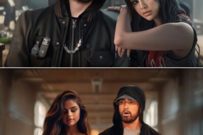 Eminem and Selena Gomez, two megastars from totally different musical galaxies, collide in a duet that feels more like a heartbreak grenade than a pop track. “Stars Fade Out (And We Will Too)” isn’t just a song—it’s a haunting confession, where Em’s razor-sharp truth-telling crashes into Selena’s ghostly, soul-drenched vocals.