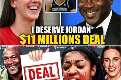 Angel Reese Gets EMOTIONAL After Caitlin Clark’s Michael Jordan Deal BREAKS the Internet