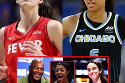 BREAKING: Caitlin Clark’s Michael Jordan Deal EXPOSES Angel Reese’s Emotional Reaction!