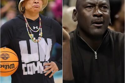 BREAKING: Michael Jordan stuns NCAA with 5-word message criticizing Dawn Staley when she… Sparks outrage, heated debate and backlash from South Carolina fans!!!.