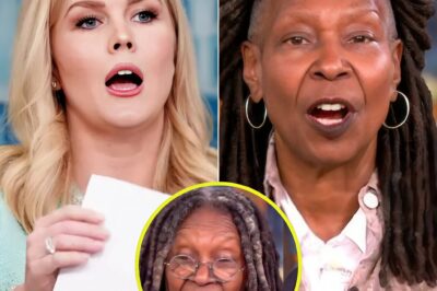 Mic drop moment—Karoline Leavitt hilariously roasts Whoopi Goldberg and The View in live TV showdown.
