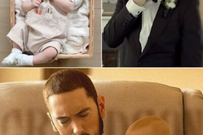 Hailie Jade has just shared the first moment of her son’s Easter – Elliot, Eminem’s first grandson. In the photo, she lay still in the cradle with super cute rabbit embroidery outfit. Under the post, Eminem touched the comment: “Never thought there would be this day … Now I am a proud grandfather.”