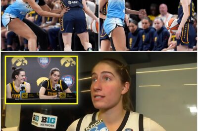 BREAKING: Kate Martin Sparked Outrage on Social Media After Urging the WNBA to Review VAR and Ban Angel Reese for Unsportsmanlike Conduct – Punching Caitlin Clark in the Head. “We must eliminate dirty elements to keep the game clean.”