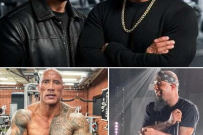 Eminem, Dwayne “The Rock” Johnson, and Tech N9ne have unleashed a jaw-dropping new track titled “Momentum” — and it’s exactly what the name suggests: an adrenaline-fueled, no-breaths-barred lyrical onslaught that’s setting the internet on fire. “Can’t stop, won’t drop, no brakes — just flames,” Eminem spits at lightning speed in the first verse, over a brutal, hard-hitting beat laced with sirens and distorted bass.
