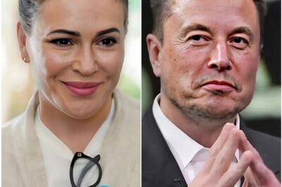 SHOCKING NEWS Alyssa Milano sues Elon Musk, accusing him of ruining her career and causing a financial crisis, demanding 400 million dollars in damages, but Musk’s 5-word response exposed her dark secrets and ended it all…