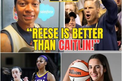 Fans stand out when Erica Wheeler walked against Caitlin Clark to support Angel Reese! This is crazy!