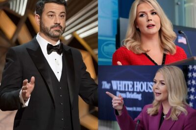 THIS JUST HAPPENED: Jimmy Kimmel CROSSES the Line and INSULTS Karoline Leavitt—The HUMILIATING Backlash That Left Him Speechless!