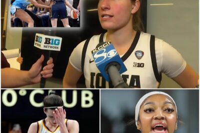 “BREAKING: Kate Martin Sparks Fury on Social Media, Demands WNBA Ban Angel Reese for ‘Unsportsmanlike Conduct’ After Punching Caitlin Clark—Her Shocking Call to Clean Up the Game Will Leave You Speechless!”