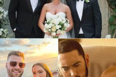 Meet Eminem’s son-in-law, Evan McClintock—the man who quietly stole Hailie Jade’s heart and now stands as family to one of music’s biggest legends. Calm, private, and worlds apart from the firestorm energy of the ‘Lose Yourself’ rapper, Evan just stepped into a whole new chapter: fatherhood. He and Hailie have welcomed their first child—a baby boy, named in honor of his iconic grandfather.