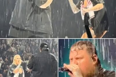 Jelly Roll and Garth Brooks’ Daughter Deliver a Jaw-Dropping, Rain-Soaked Duet of “Save Me,” Blending Raw Emotion and Unforgettable Chemistry in a Performance That Will Leave You Speechless.