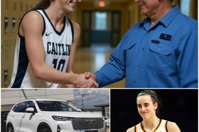 GOOD NEWS: Caitlin Clark Quietly Shows Up at a High School to Thank the Janitor No One Ever Noticed — Just Minutes Later, She Hands Him the Keys to an SUV and What Happens Next Leaves the Entire Gym in Tears