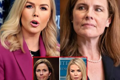 Judge Amy Coney Barrett was fined $500 million over Karoline Leavitt, and her sh0cking action immediately afterward left America speechless!
