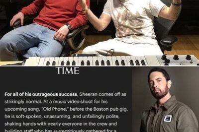 Ed Sheeran Talks Eminem in Time Mag Feature