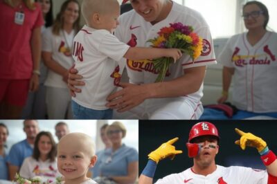 Dying Girl with Cancer Had One Final Wish—Lars Nootbaar’s Unbelievable Response Left Her Family in Tears!