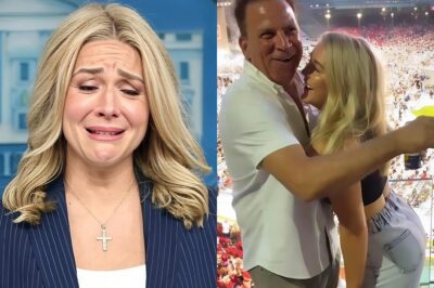 EMOTIONAL MOMENT: Karoline Leavitt Breaks Down in Tears and Reveals SHOCKING Announcement About Her Husband—What’s Behind the Heartfelt Revelation and Why It’s Shaking the Political World? Fans Left Stunned by the Unexpected Personal Disclosure During Live Appearance!