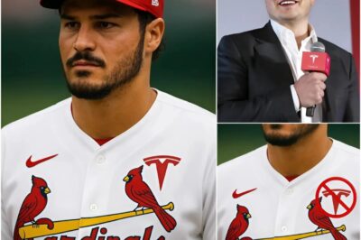 BREAKING: Nolan Arenado refuses to advertise Elon Musk’s Tesla on his jersey! Nolan Arenado gives a compelling reason for refusing, and threatens to reveal it will silence and scare Elon Musk…