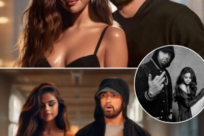 In a musical surprise that’s taken over the charts and social media, Eminem, Post Malone, and Selena Gomez have teamed up for the emotional track “Miss YOU!” Blending raw emotion, powerful lyrics, and haunting melodies, the song explores heartbreak, nostalgia, and healing. Selena’s soft, piercing vocals set a moody tone, followed by Post Malone’s smooth, melancholic chorus. Eminem’s rapid-fire verses bring emotional intensity and raw grit, perfectly complementing the others’ styles. The synergy between the trio—Selena’s haunting softness, Post’s genre-blending melancholy, and Eminem’s fierce lyricism—creates a track that feels both personal and universal. Since its release, “Miss YOU!” has sparked global acclaim, topping charts and inspiring countless fan reactions. This unexpected collaboration showcases how genre boundaries are fading, creating something truly unforgettable.