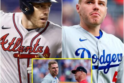 “It’s never easy,” Freddie Freeman admitted, holding back emotion as he faced his former team, the Atlanta Braves, once again — this time wearing Dodger blue.