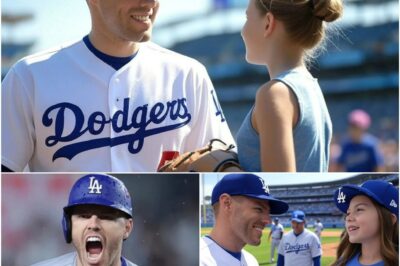 Little Girl Asks Freddie Freeman If She Can Be a Baseball Player—His Response Leaves Everyone Speechless.