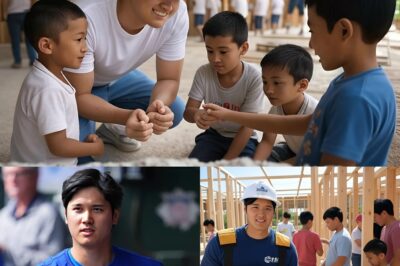 After witnessing a group of children studying and reading on tattered old books, Los Angeles Dodgers star Shohei Ohtani spent $5. million of his own money to build a library near a Mizusawa school. Ohtani ‘s next move brought fans to tears…