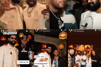 Rana Daggubati parties with American rappers Flo Rida and 50 Cent during Miami trip
