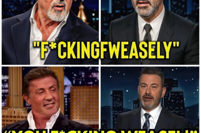 Sylvester Stallone Stuns Jimmy Kimmel on Live TV with a Savage Comeback—Audience Left in Shock! So…