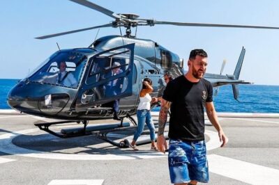 Inside Lionel Messi’s staggering new £12m private jet: Inter Miami superstar’s latest purchase contains 16 seats, two bathrooms and has names of his wife and three children on plane steps