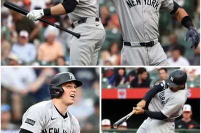Yankees’ four-homer first inning carries them in destruction of Orioles
