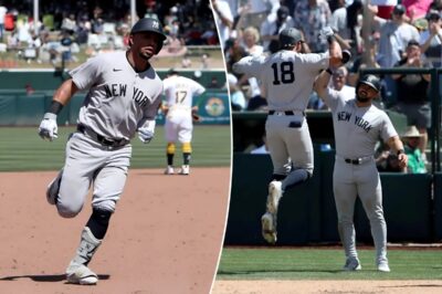 Oswald Peraza hits home run with future roster spot still up in the air: ‘special moment’