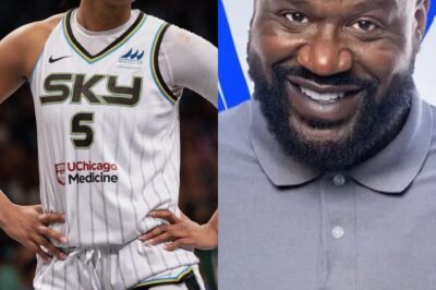 Shaquille O’Neal is under heavy criticism after referring to Angel Reese with a vulgar insult, calling her an idiot