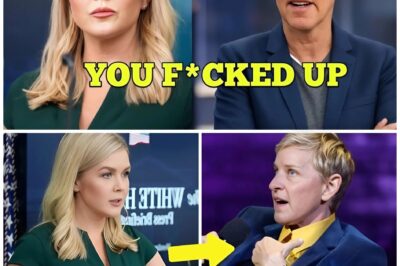 Karoline Leavitt SLAMS Ellen DeGeneres in AWKWARD Live Interview!