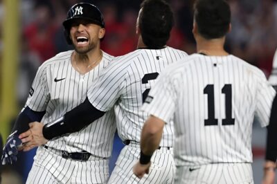 J.C. Escarra’s game-winning sacrifice fly leads Yankees to comeback win over Padres in 10